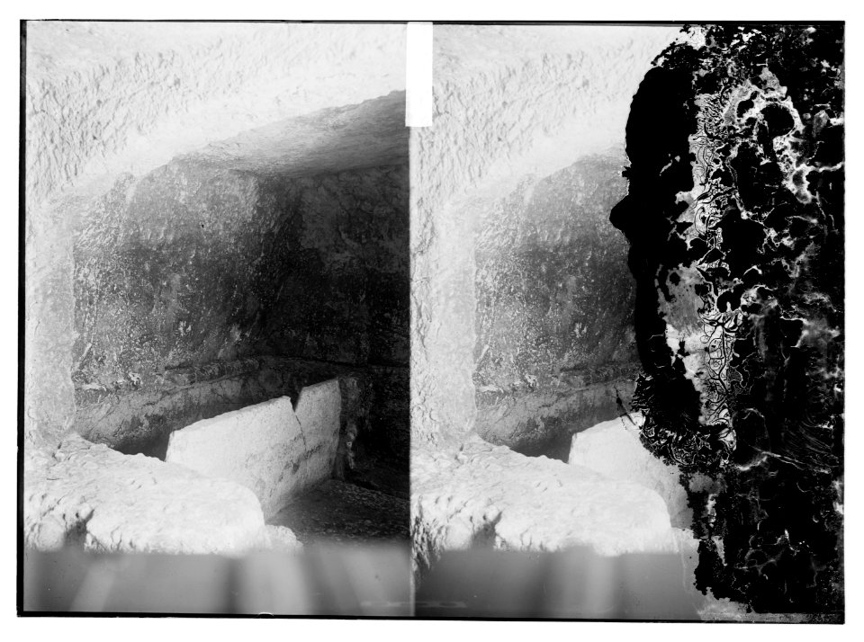 Damascus Gate and environs. Garden tomb. Interior LOC matpc.08477