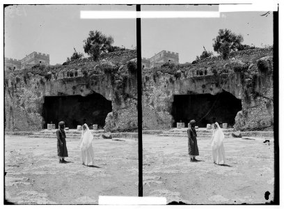 Damascus Gate and environs. Tombs of the Kings LOC matpc.00921