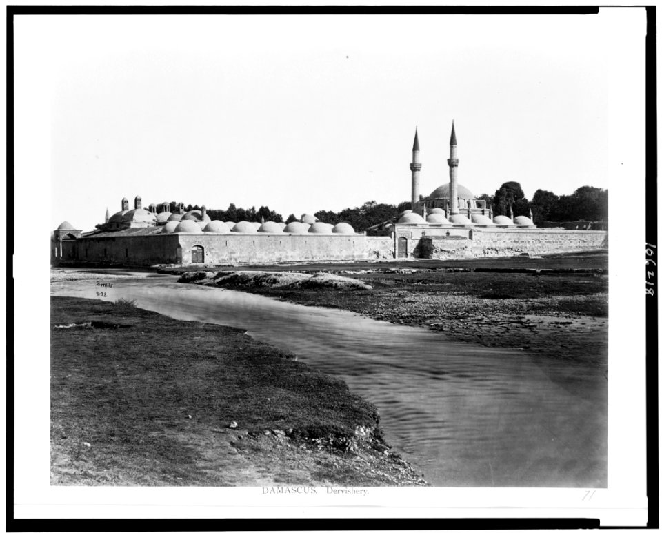 Damascus. Dervishery - Bonfils. LCCN92513503