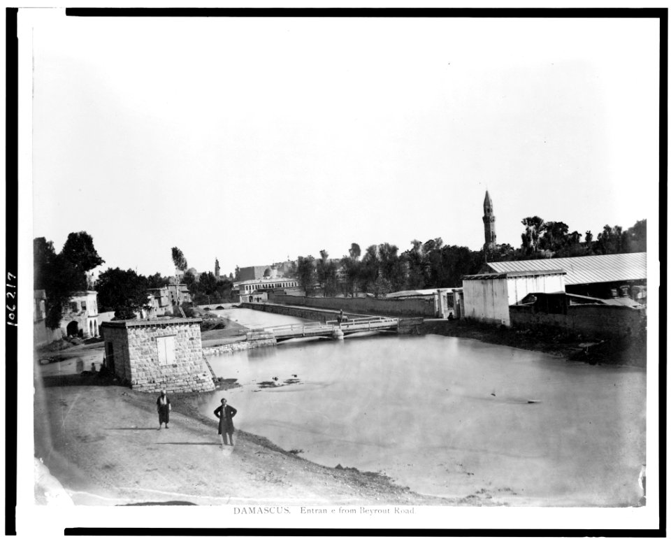 Damascus. Entrance from Beyrout Road LCCN92513480