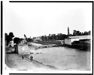 Damascus. Entrance from Beyrout Road LCCN92513480