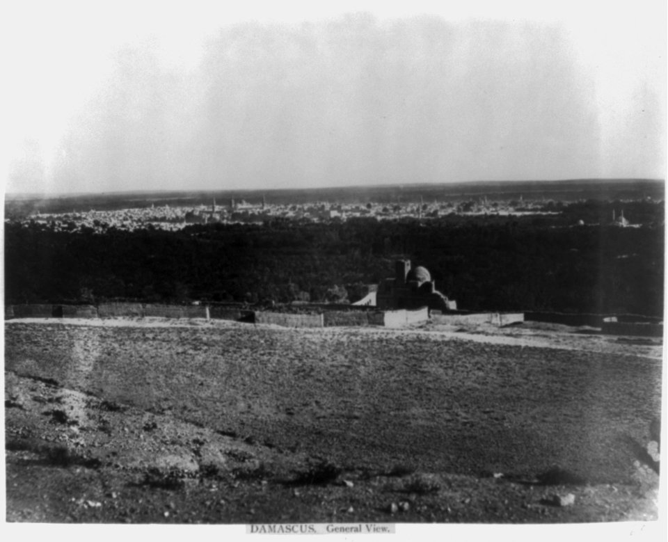 Damascus. General view - Bonfils. LCCN92513365