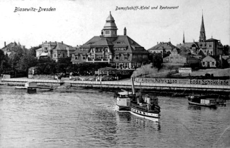 Dampfschiff-Hotel 2 bella época Dresde