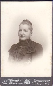 Damenportrait von Julius Wilhelm Hornung, Tübingen