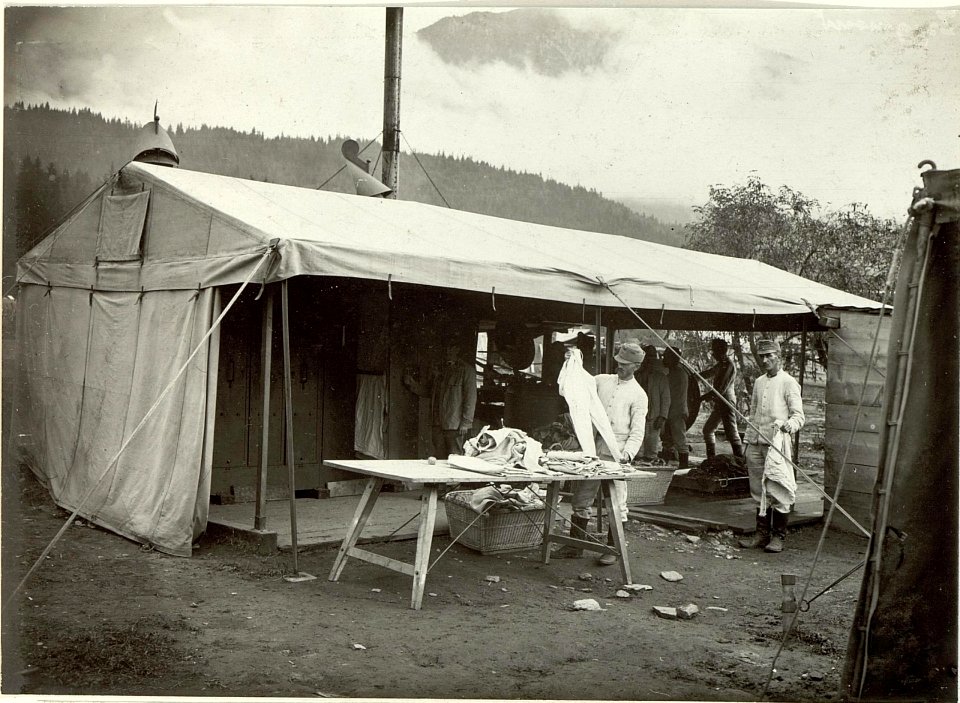 Dampftrockenkammer der Feldwäscherei Nro.9 in Hermagor. (BildID 15460580)
