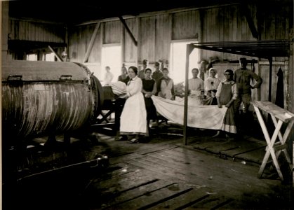 Dampfwäscherei in Kolomea, Waschraum.II. (BildID 15800870)