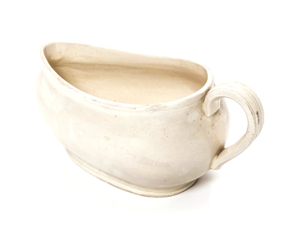 Dampotta av flintporslin, 1790-tal, Rörstrand - Skoklosters slott - 108381