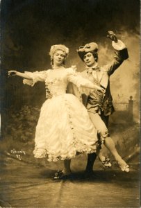 Dancers Adeline Genee and Alexandre Volinine Dated Feb 1913 (SAYRE 13265)