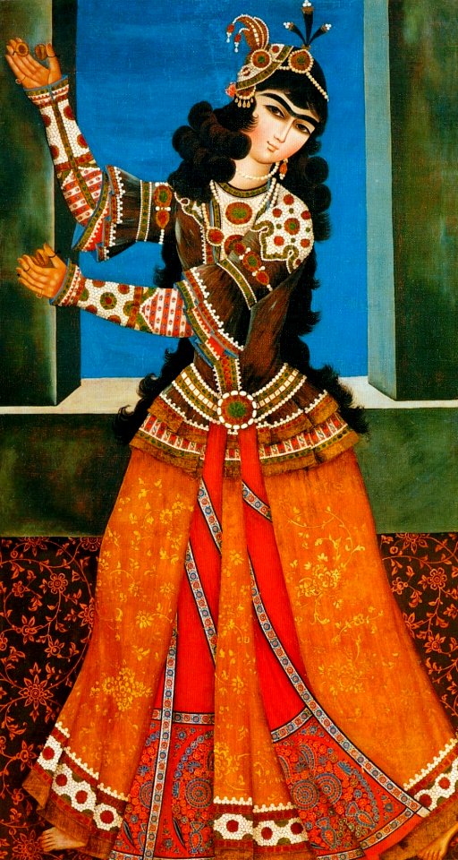 Dancing girl percian hermitage