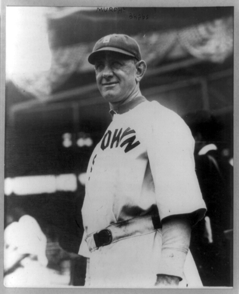 Daniel Francis Murphy, baseball player, half-length portrait, standing, facing left, in uniform of the Brooklyn Feds LCCN90706216