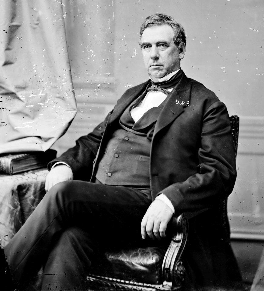 Daniel D. Pratt, Brady-Handy photo portrait, sitting