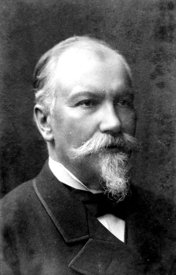 Daniel Nyblin - Portrait photograph of Adolf von Becker