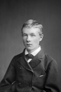 Daniel Nyblin - Portrait photograph of Aukusti Uotila (1878)