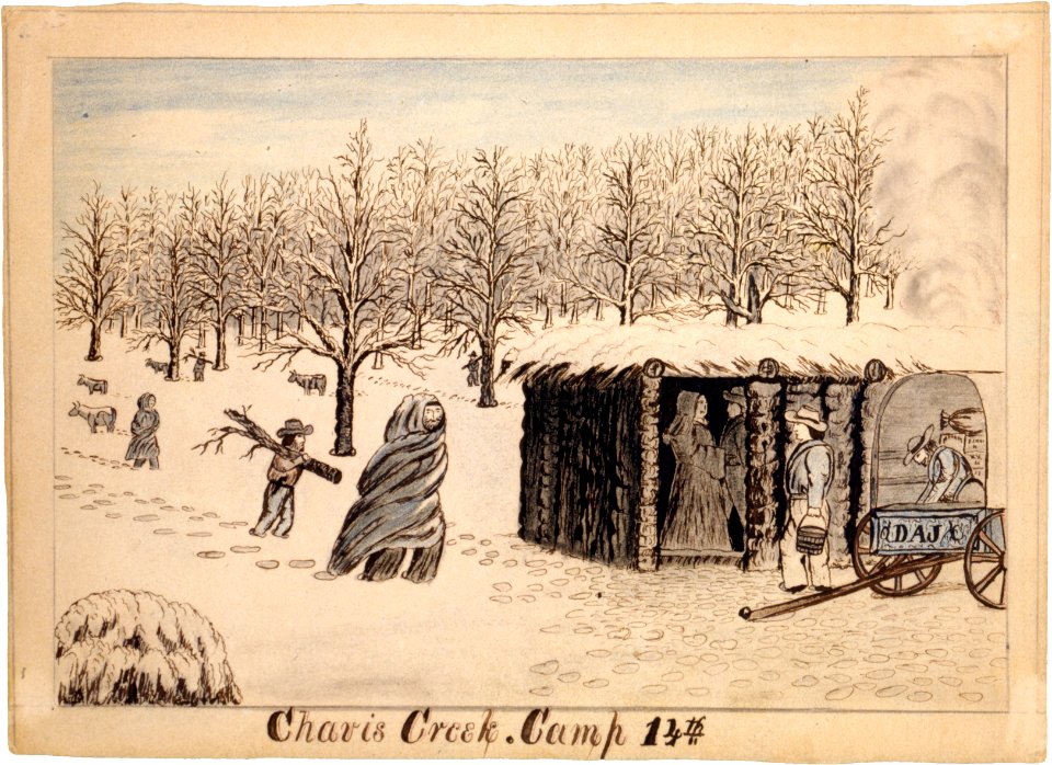 Daniel Jenks, Chavis Creek, camp 14th, 1859