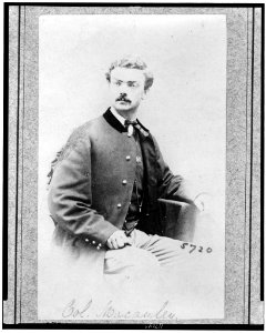 Daniel Macauley, Colonel 11th Ind., Bv't. Brig. General, three-quarter length portrait, seated, turned to the right, facing front LCCN96517973
