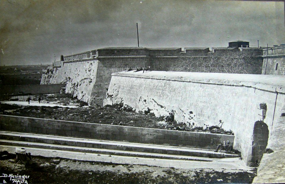 Daniel Hiesinger, St. Clement's POW camp, Fort Verdala, Cospicua, Malta