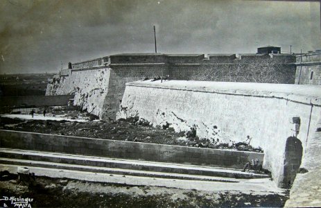 Daniel Hiesinger, St. Clement's POW camp, Fort Verdala, Cospicua, Malta