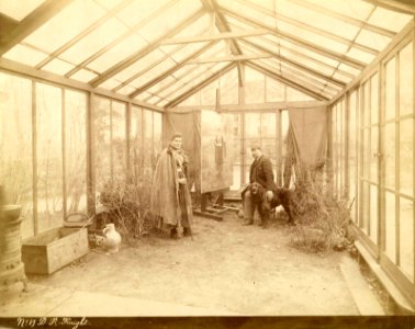 Daniel Ridgway Knight in his studio