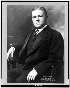 Daniel T. Wright, three-quarter length portrait, seated, facing slightly left LCCN94509012