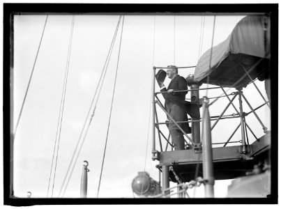 DANIELS, JOSEPHUS. SECRETARY OF THE NAVY, 1913-1921. TARGET PRACTICE LCCN2016865003