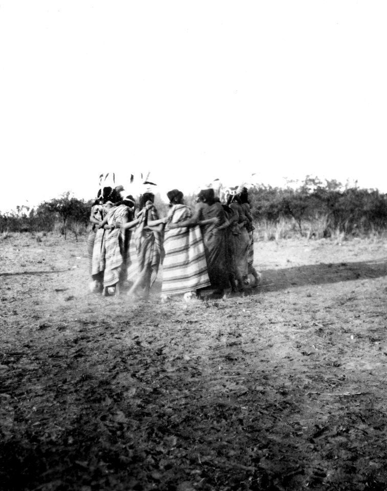 Dans. Rio Pilcomayo, Bolivianska Chaco. Foto, Erland Nordenskiöld 1908 - SMVK - 004716