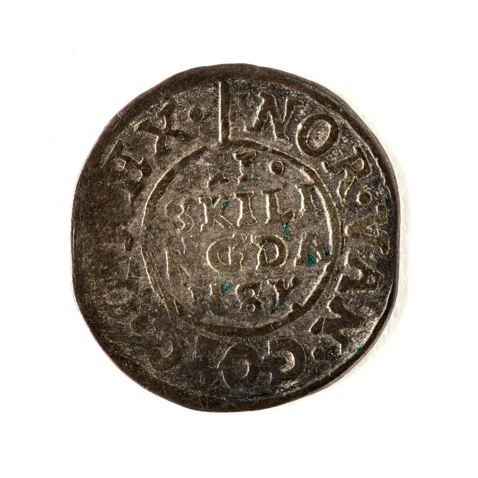 Dansk skilling, 1649 - Skoklosters slott - 109427