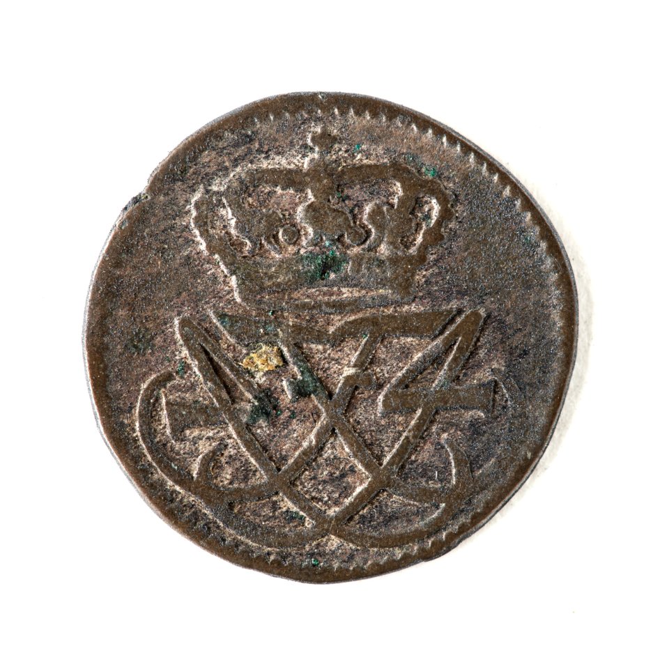Dansk skilling, 1723 - Skoklosters slott - 109434