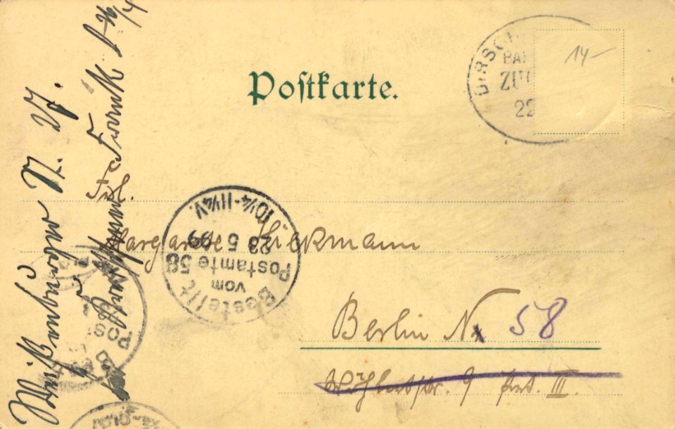 Danzig, Westpreußen - Hohes Tor und Stockturm (back) (Zeno Ansichtskarten)