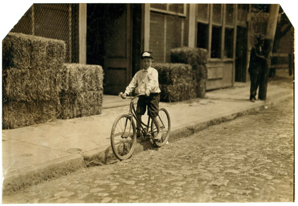 Danville Messengers. The smallest boy, Western Union No. 5, is only ten years old, and is working as extra boy. He said he was going to be laid off as the manager told him he was too young, LOC nclc.03722