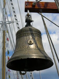 Bell sailing ship sea