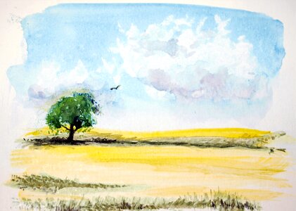 Card painting art