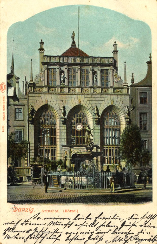 Danzig, Westpreußen - Artushof (Börse) (Zeno Ansichtskarten)