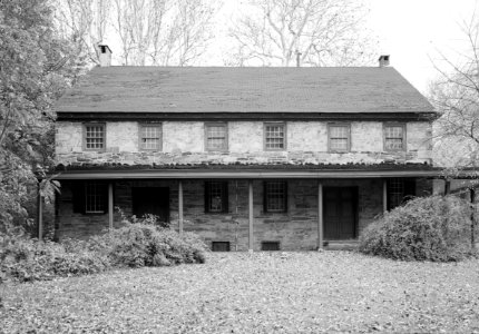 Darby Friends Meeting House, 1017 Main Street, Darby, Delaware County, PA HABS PA-6690-4 cropped