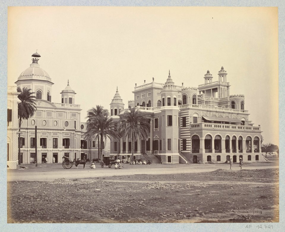 Darshan Bilas and Chota Chattar Manzil, Lucknow in the 1860s