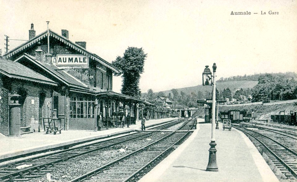 DARRAGON - Aumale - La Gare