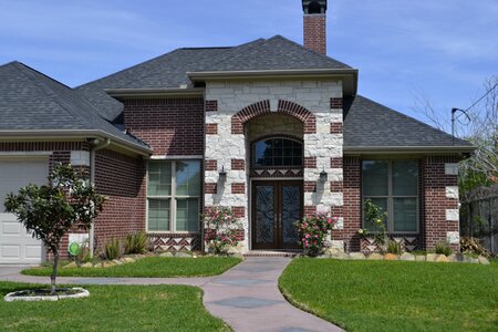 Lawn architecture home photo
