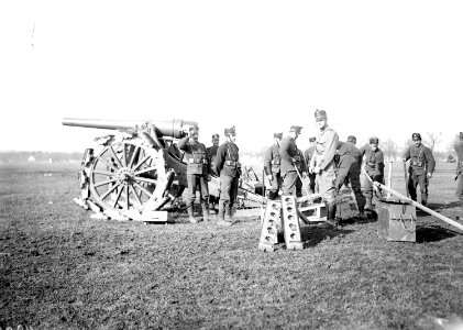 Das 12cm Geschütz mit dem Radgürtel - CH-BAR - 3240206