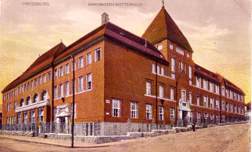 Das Diakonissenheim zu Preßburg (Urzustand)