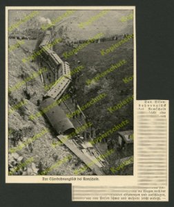 Das Eisenbahnunglück bei Remscheid