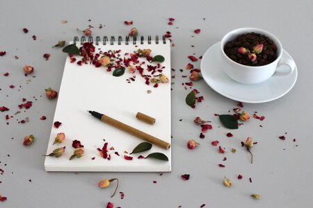 Cup breakfast table