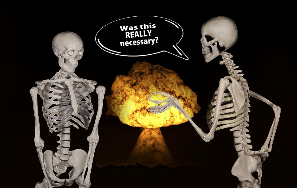 Explosion mushroom mushroom cloud
