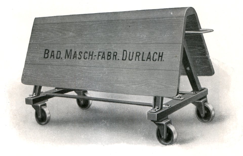 Das Färben der Rauchwaren, Hans Werner, 1914 (S. 105) Transportwagen für Felle