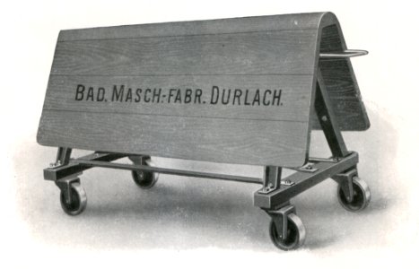 Das Färben der Rauchwaren, Hans Werner, 1914 (S. 105) Transportwagen für Felle