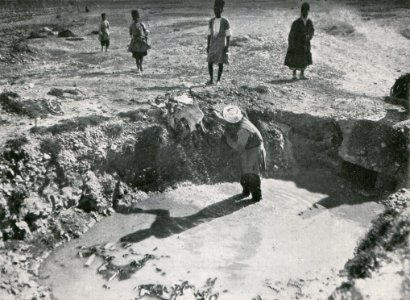 Das Färben der Rauchwaren, Hans Werner, 1914 (S. 131) Tauchlache im Trockengelände (Persianerfelle)