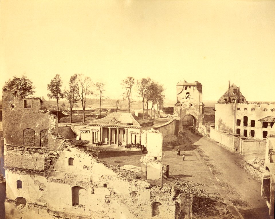 Das National Thor (La Porte nationale), 1870, Strasbourg