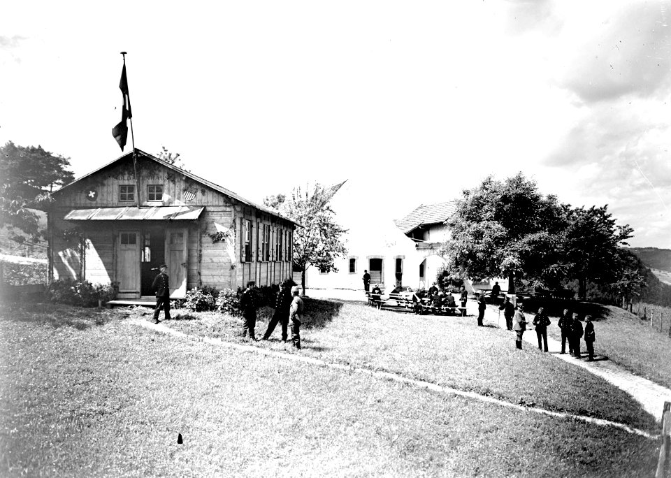 Das Soldatenhaus in Dietisberg - CH-BAR - 3240582