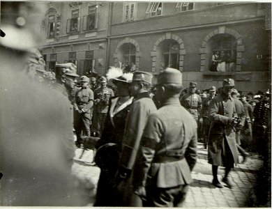 Das spätere Kaiserpaar, Erzherzog Karl I. und Zita in Bozen (BildID 15520303)