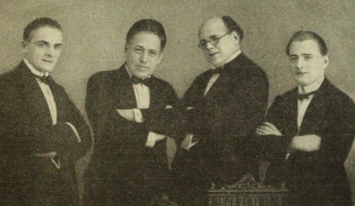 Das Silving-Quartett (1924) © Gottlieb Medina (1880–1942)