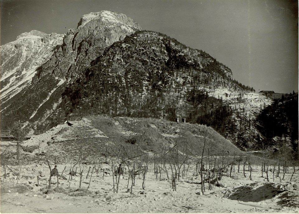 Das Werk Raibl am Lago del Predil (Raibler See), Blick auf den Predil (BildID 15463976)