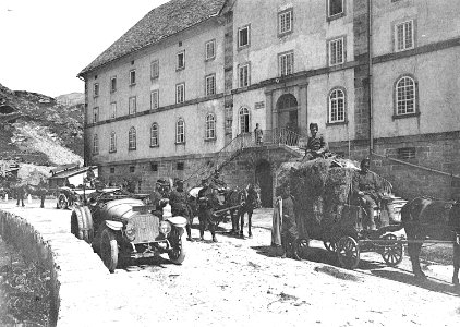 Das Simplon Hospiz mit regem Verkehrsbetrieb - CH-BAR - 3238903
